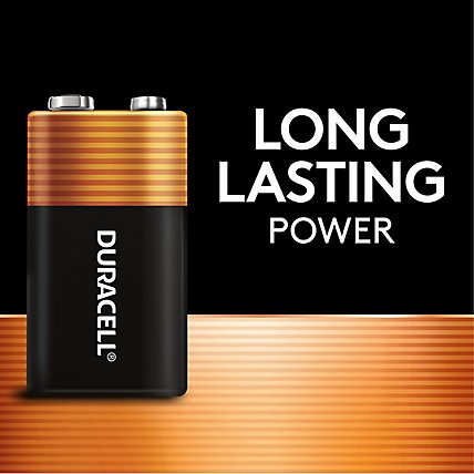 Duracell Coppertop Battery Alkaline 9V - Each - Image 3