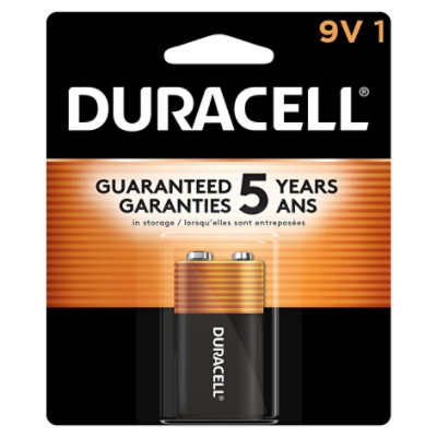 Duracell Coppertop Battery Alkaline 9V - Each - Image 2