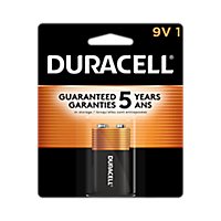 Duracell Coppertop Battery Alkaline 9V - Each - Image 1