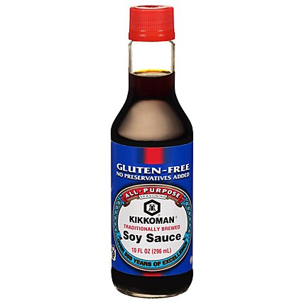 Kikkoman Soy Sauce All Purpose Gluten Free - 10 Fl. Oz. - Image 3