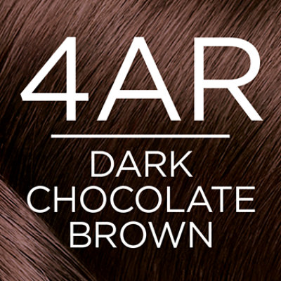 L'Oreal Paris Excellence Creme Permanent Triple Care Hair Color 4AR Dark Chocolate Brown Kit - Each - Image 5