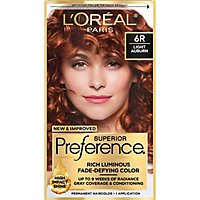 LOreal Preference Light Auburn 6r - Each - Image 2