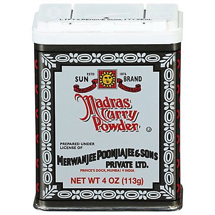 Sun Brand Curry Powder Madras - 4 Oz - Image 2