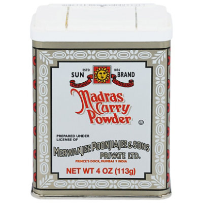 Sun Brand Curry Powder Madras - 4 Oz - Image 1
