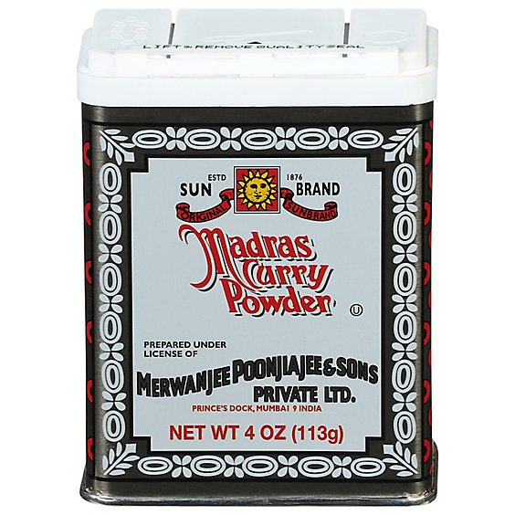 Sun Brand Curry Powder Madras - 4 Oz
