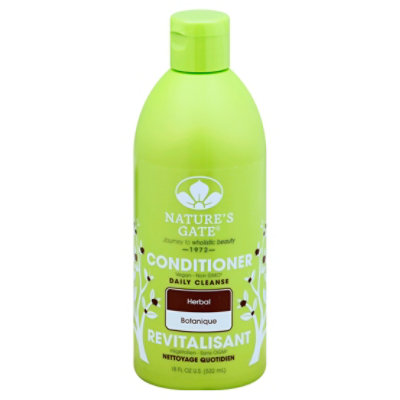 Natures Gate Conditioner Daily Cleanse Herbal - 18 Fl. Oz.