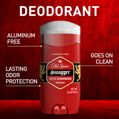 Old Spice Red Collection Swagger Scent Deodorant for Men Value Pack - 2-3 Oz - Image 3