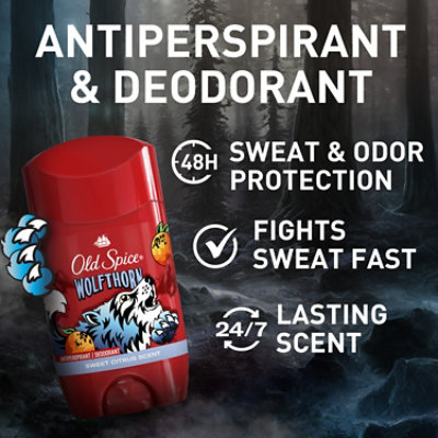 Old Spice Wolfthorn Anti Perspirant Deodorant for Men - 2.6 Oz - Image 2