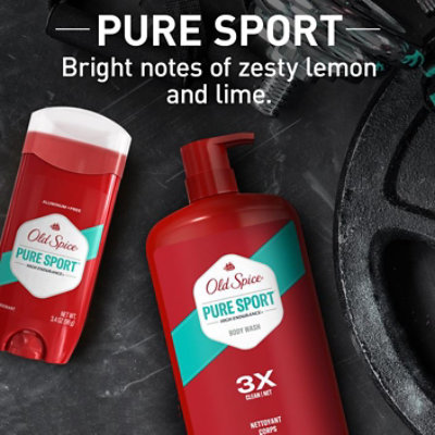 Old Spice High Endurance Aluminum Free Deodorant For Men Pure Sport Scent - 3 Oz - Image 8