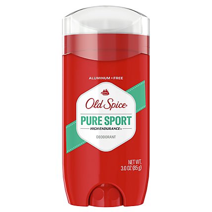 Old Spice High Endurance Aluminum Free Deodorant For Men Pure Sport Scent - 3 Oz - Image 4