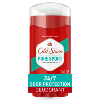 Old Spice Deodorant For Men High Endurance Pure Sport - 3 Oz