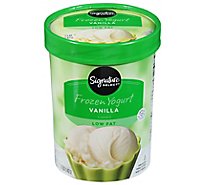 Signature SELECT Frozen Yogurt Fat Free Vanilla - 1.5 Quart
