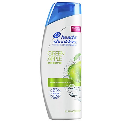 Head & Shoulders Green Apple Anti Dandruff Shampoo - 13.5 Fl. Oz. - Image 1