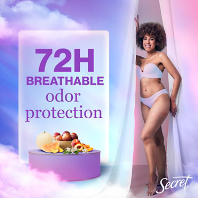 Secret Fresh Clear Gel Antiperspirant and Deodorant Sweet Nectarine Scent - 2.6 Oz - Image 6