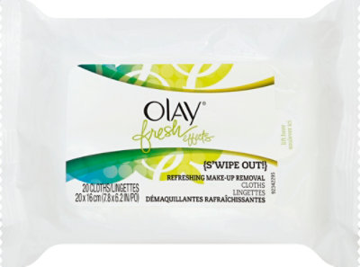 Olay Fresh Effects Makeup Remover Wet Cloths Refreshing - 20 Count - Image 2