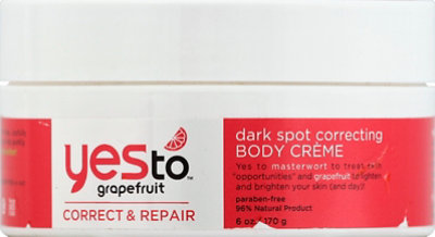 Yes To Grapefruit Spot Correcting Body Creme - 6 Oz - Image 2