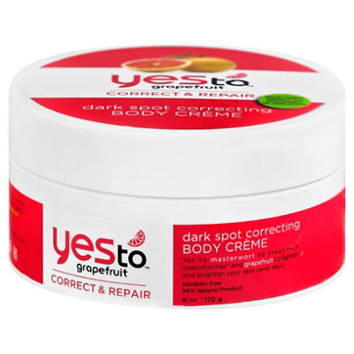Yes To Grapefruit Spot Correcting Body Creme - 6 Oz - Image 1