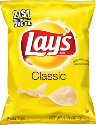 Lays Potato Chips Classic - 1.125 Oz - Image 2