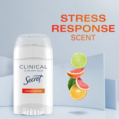 Secret Clinical Strength Soft Solid Antiperspirant and Deodorant Stress Response - 1.6 Oz - Image 6