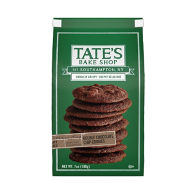 Tate's Bake Shop Double Chocolate Chip Cookies - 7 Oz - Image 1