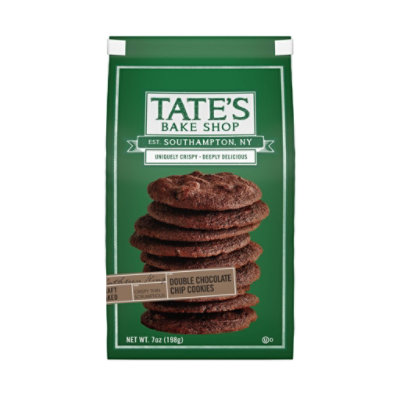 Tates Bake Shop Cookies Double Chocolate Chip - 7 Oz