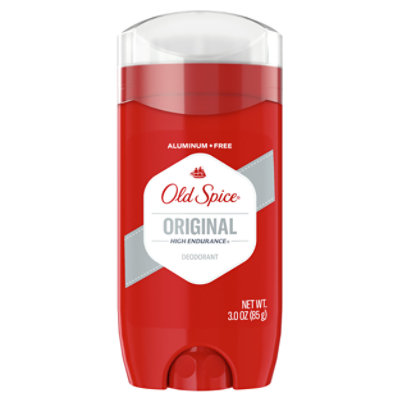 Old Spice High Endurance Aluminum Free Deodorant For Men Original Scent - 3 Oz