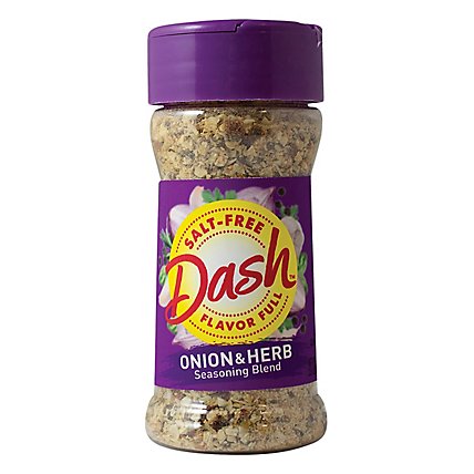 Dash Seasoning Blend Salt Free Onion & Herb - 2.5 Oz - Image 1