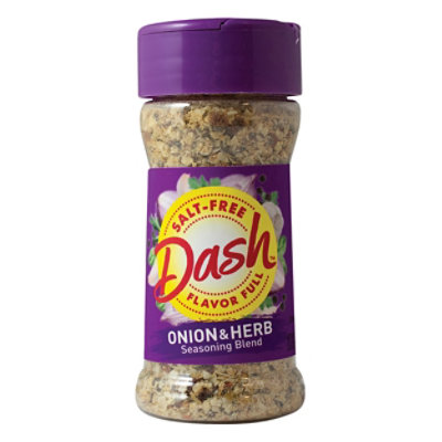 Dash Seasoning Blend Salt Free Onion & Herb - 2.5 Oz