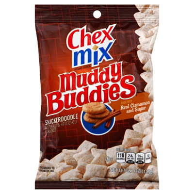 Chex Mix Muddy Buddies Snack Mix Snickerdoodle - 4.5 Oz - tomthumb