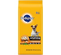 PEDIGREE Dog Food Dry For Small Dog Nutrition Roated Chicken Rice & Vegetable Bag - 3.5 Lb