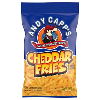 Andy Capps Cheddar Fries Corn & Potato Snacks - 3 Oz - Image 3