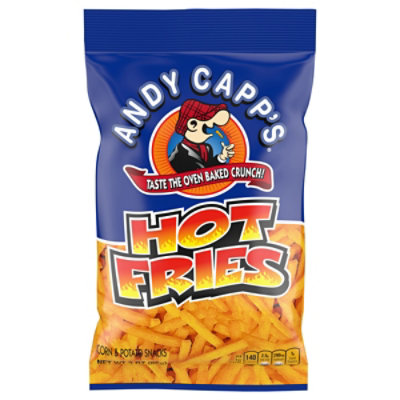 Andy Capps Hot Fries Corn & Potato Snacks - 3 Oz - Image 1