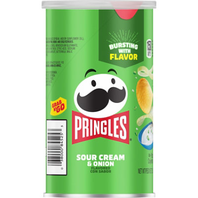 Pringles Potato Crisps Chips Sour Cream and Onion Lunch Snacks - 2.5 Oz - Image 6