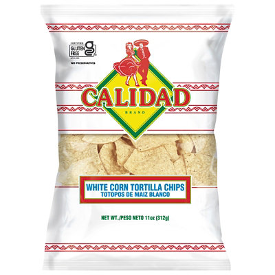 Calidad White Corn Tortilla Chips - 11 Oz - Image 4