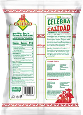 Calidad White Corn Tortilla Chips - 11 Oz - Image 8