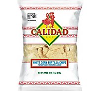 Calidad White Corn Tortilla Chips - 11 Oz