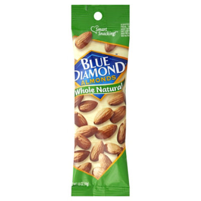 Blue Diamond Almonds Whole Natural - 1.5 Oz - Image 1