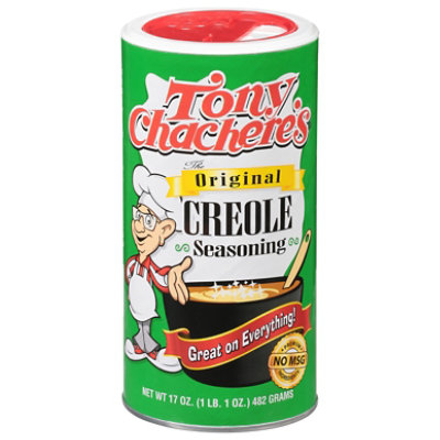 Tony Chachere Seasoning Blends, Original Creole, 17 Ounce, Pack of 3