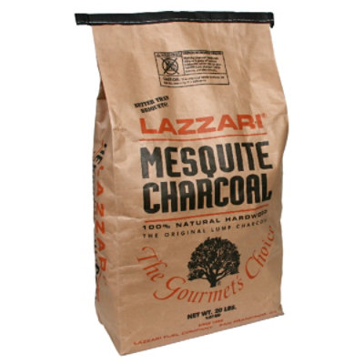 Lazzari Mesquite Charcoal Lump - 18 Lb