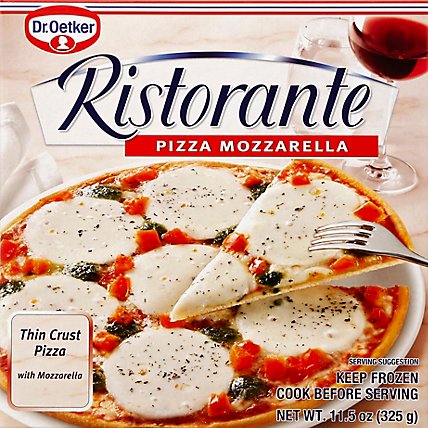 Dr. Oetker Virtuoso Pizza Mozzarella Frozen - 11.5 Oz - Image 2