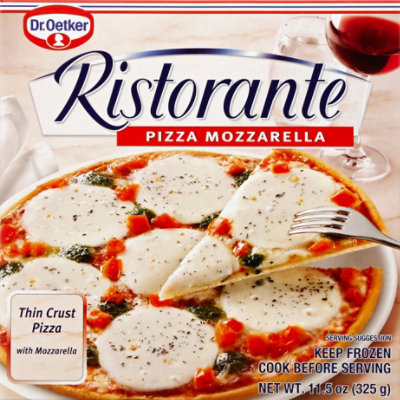 Dr. Oetker Virtuoso Pizza Mozzarella Frozen - 11.5 Oz - Image 2