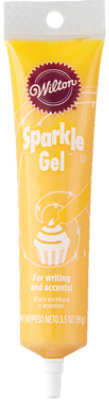 Wilton Gel Sparkle Decorating Yellow - 3.5 Oz