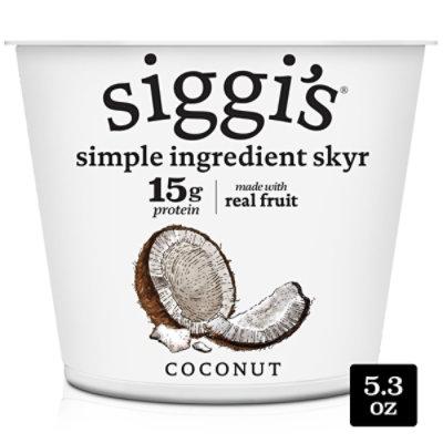 siggi's Coconut 2% Icelandic Skyr Lowfat Yogurt - 5.3 Oz