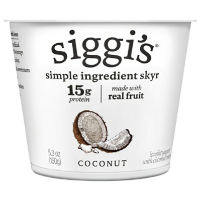 siggi's Coconut 2% Icelandic Skyr Lowfat Yogurt - 5.3 Oz - Image 3