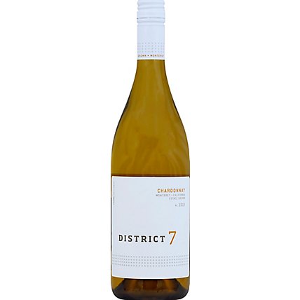 District 7 Monterey Chardonnay Wine - 750 Ml - Image 2