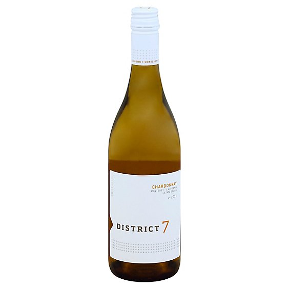 District 7 Monterey Chardonnay Wine - 750 Ml