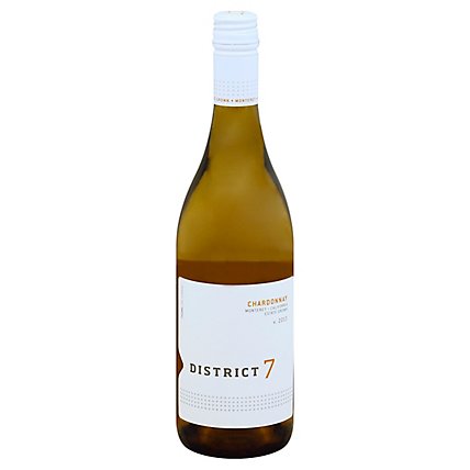 District 7 Monterey Chardonnay Wine - 750 Ml - Image 1