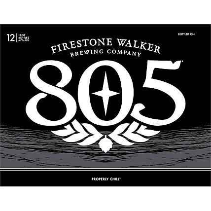 Firestone Walker 805 Beer Blonde Ale Bottle - 12-12 Fl. Oz. - Image 4