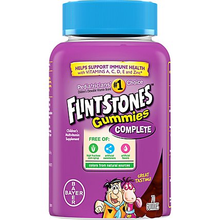 Flintstones Childrens Multivitamins Supplement Gummies Complete - 70 Count - Image 2