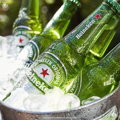 Heineken Original Lager Beer Single Bottle - 22 Fl. Oz. - Image 3